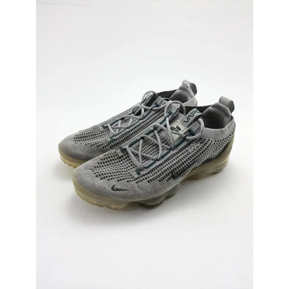 Mens Nike Air‎ VaporMax 2021 Flyknit SE Gray Running Shoes DN3074-001 Size 10.5